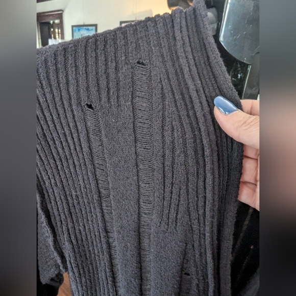 Free People distressed cardigan NWTS - Picture 5 of 7